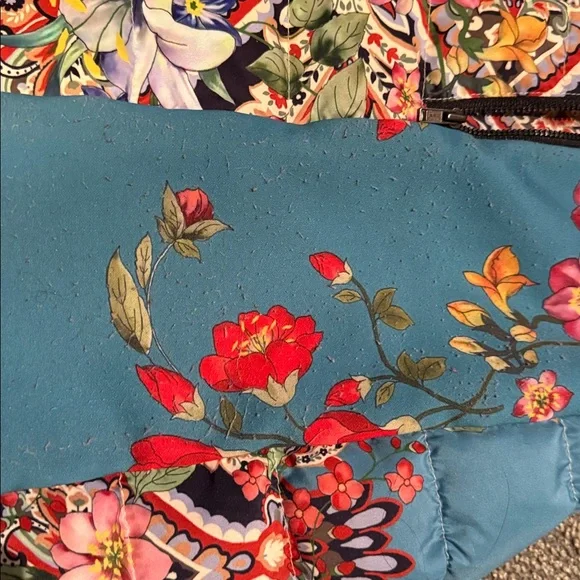 Johnny Was Santa Fe Down reversible Parka XS - Picture 7 of 16